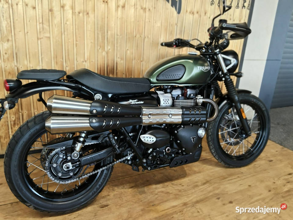 Triumph Scrambler Triumph Street Scrambler 900 benzyna