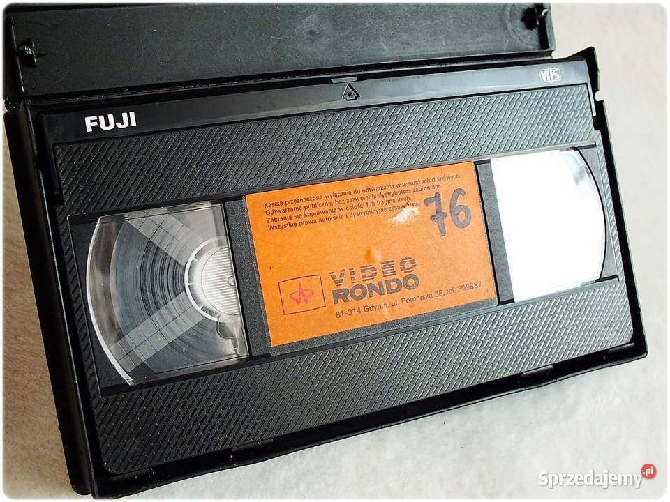 Kaseta VHS NERO POMPEA Orgia Władzy Film Video lubuskie Żary