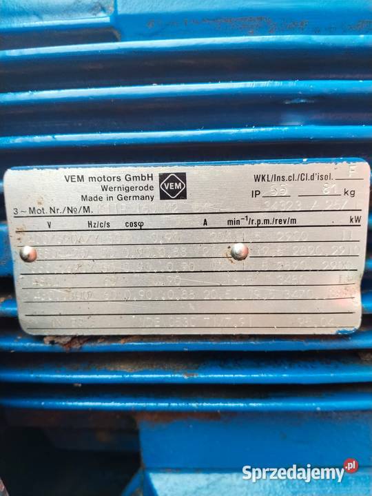 Wentylator wyciąg 11 kW Wejherowo sprzedam