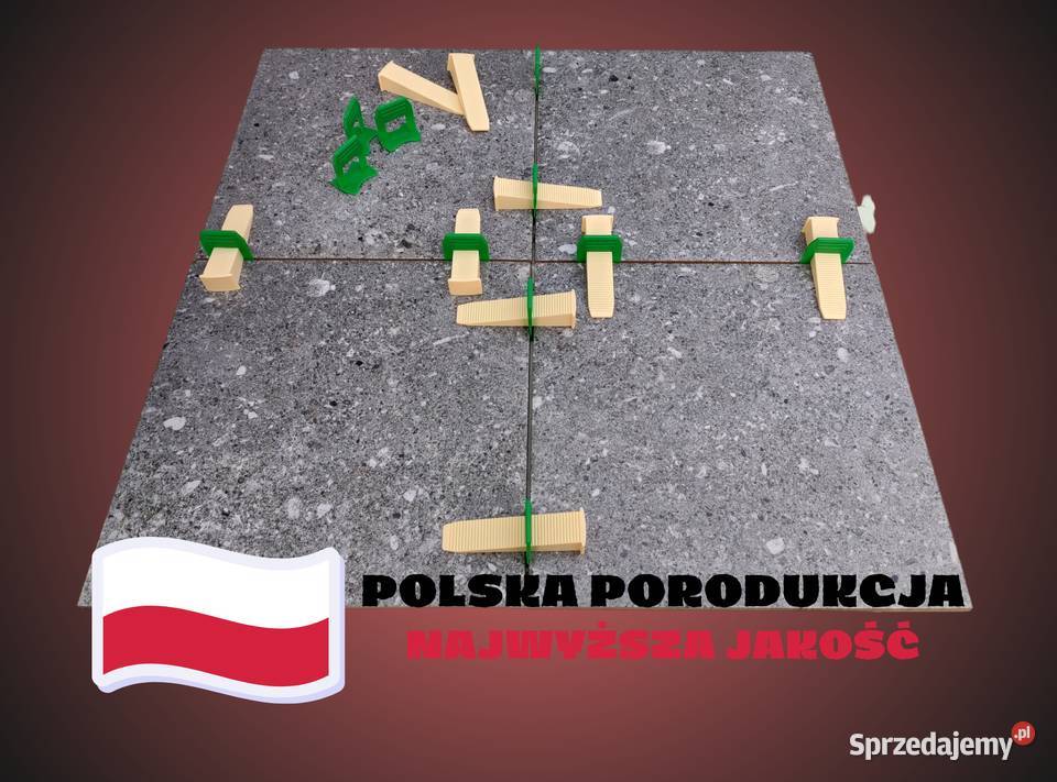 SYSTEM POZIOMOWANIA fuga 3mm HURT 6000 elementów sprzedam