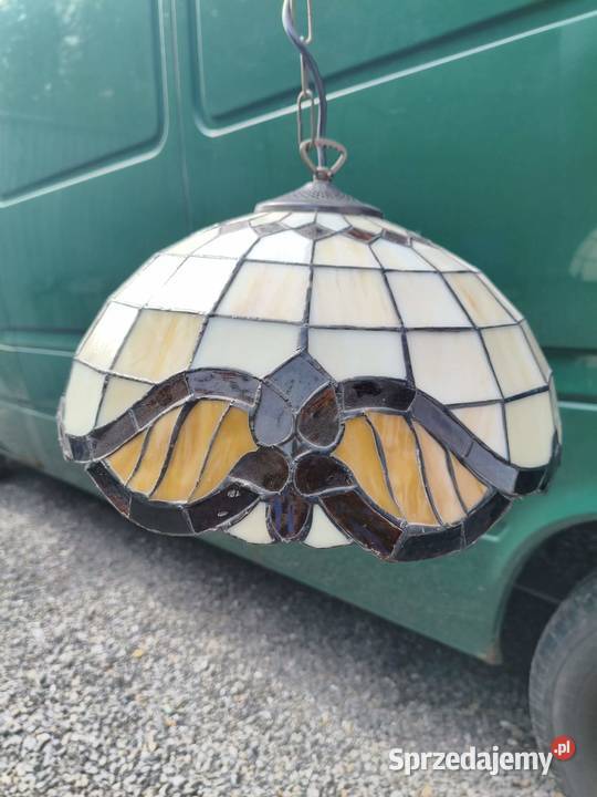 Lampa wisząca w stylu Tiffany Lampy Żory