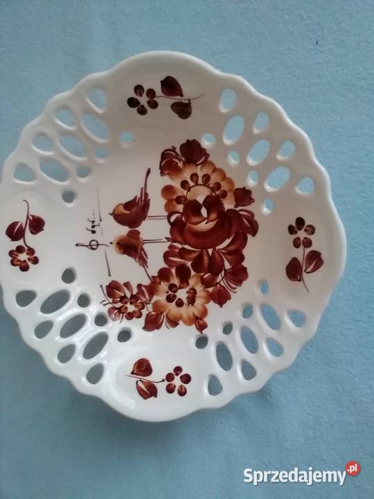 Patera azurowa Antyki, Sztuka, Kolekcje Łódź sprzedam