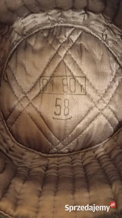 Czapka milicyjna uszatka z prlu Oryginał Warszawa sprzedam