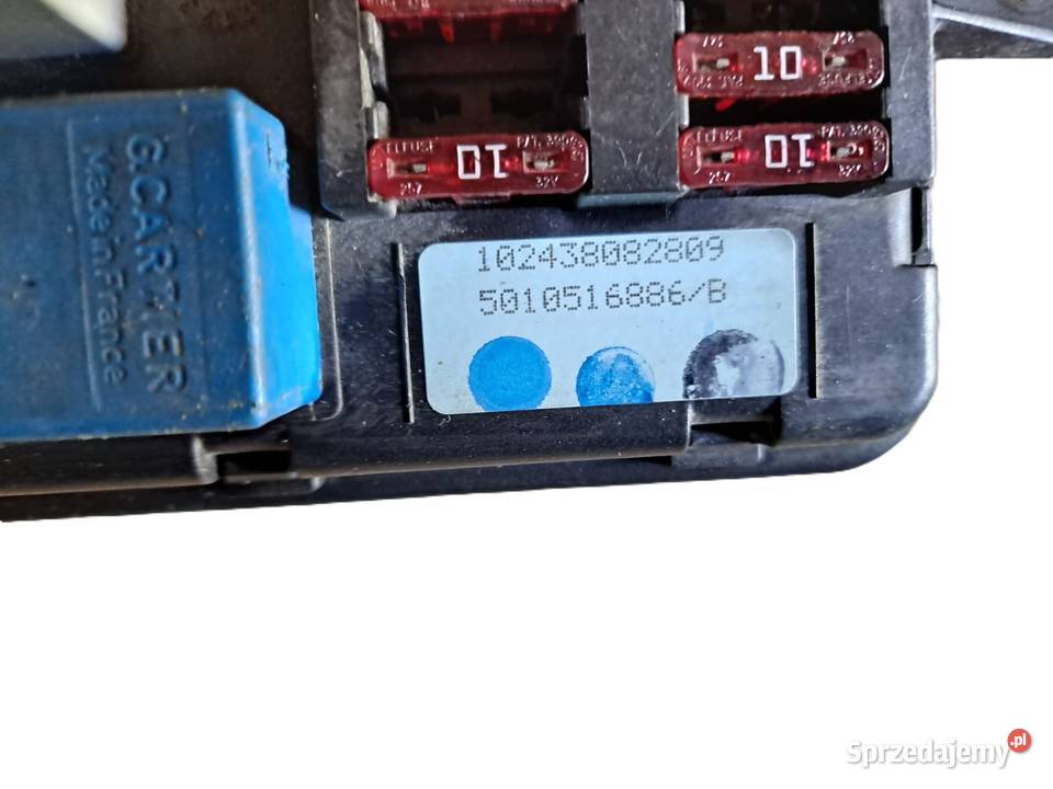 5010516886 RENAULT Skrzynka Tablica Modul Plyta Zawichost