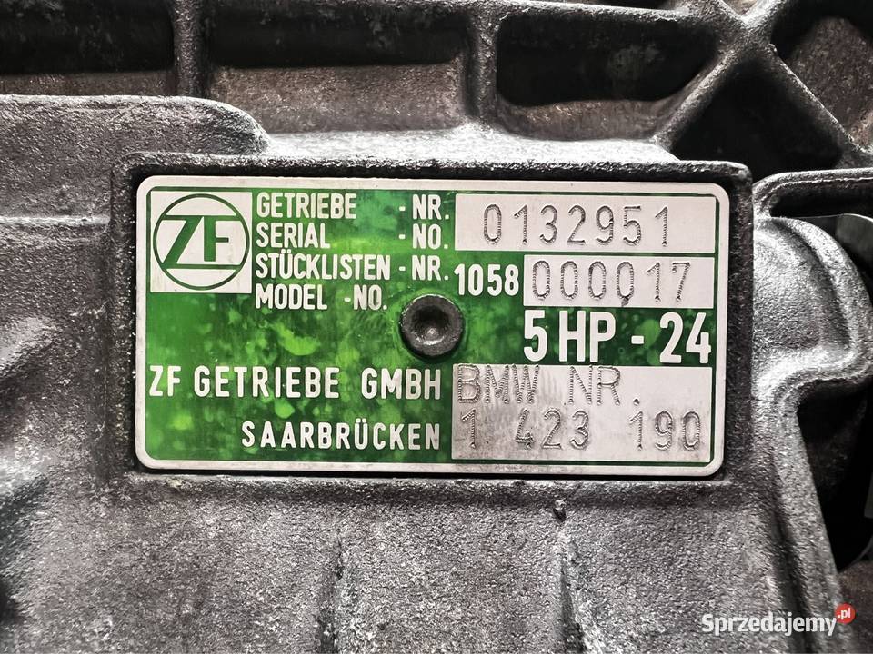 Skrzynia 5HP24 1423190 BMW śląskie Gliwice sprzedam