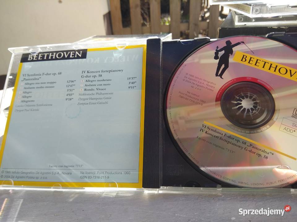 Beethoven unikatowa kolekcja muzyki klasycznej mazowieckie Warszawa