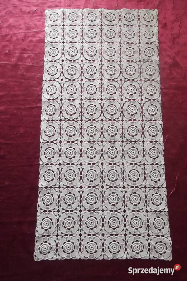 Bieżnik gipiura róże 4595 Obrusy i serwety sprzedam