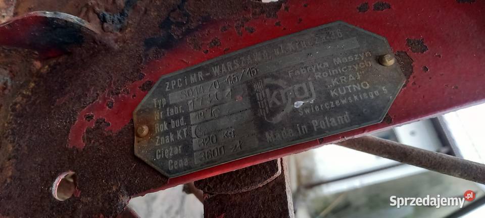 Siewnik konny przerobiony do ciągnika mazowieckie