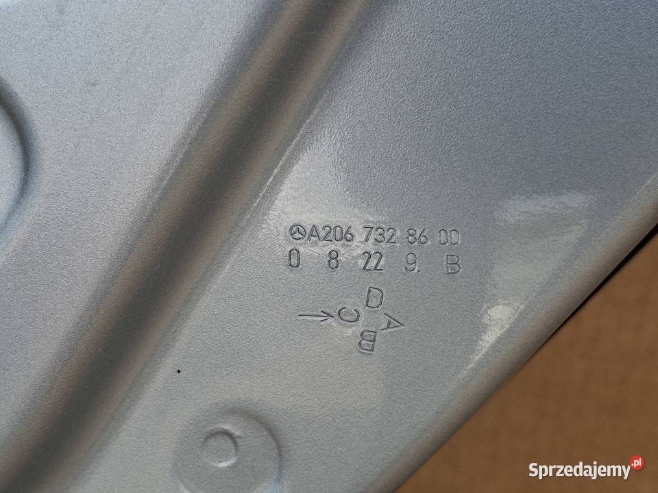 MERCEDES CKLASA W206 KOMBI DRZWI PRAWY TYŁ PRAWE osobowe lubuskie Bieleń