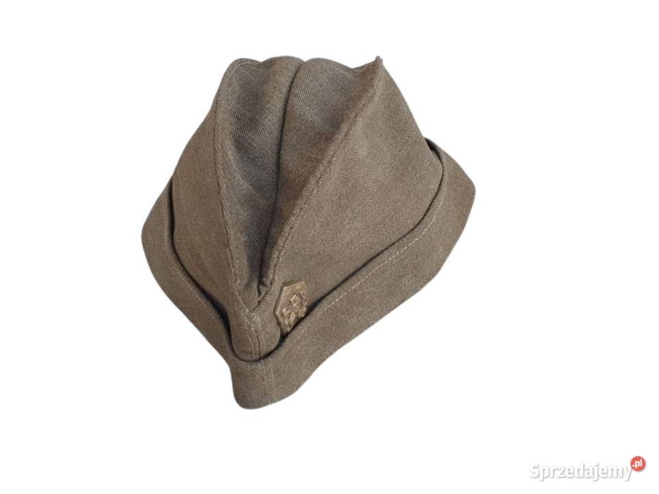 Stara czapka beret nakrycie głowy armii Cieszyn