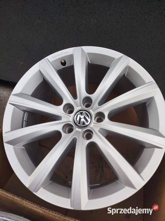S407Alufelgi uzywane 18 5x112 8J Et25 Vw TOUAREG aluminiowe śląskie Bąków