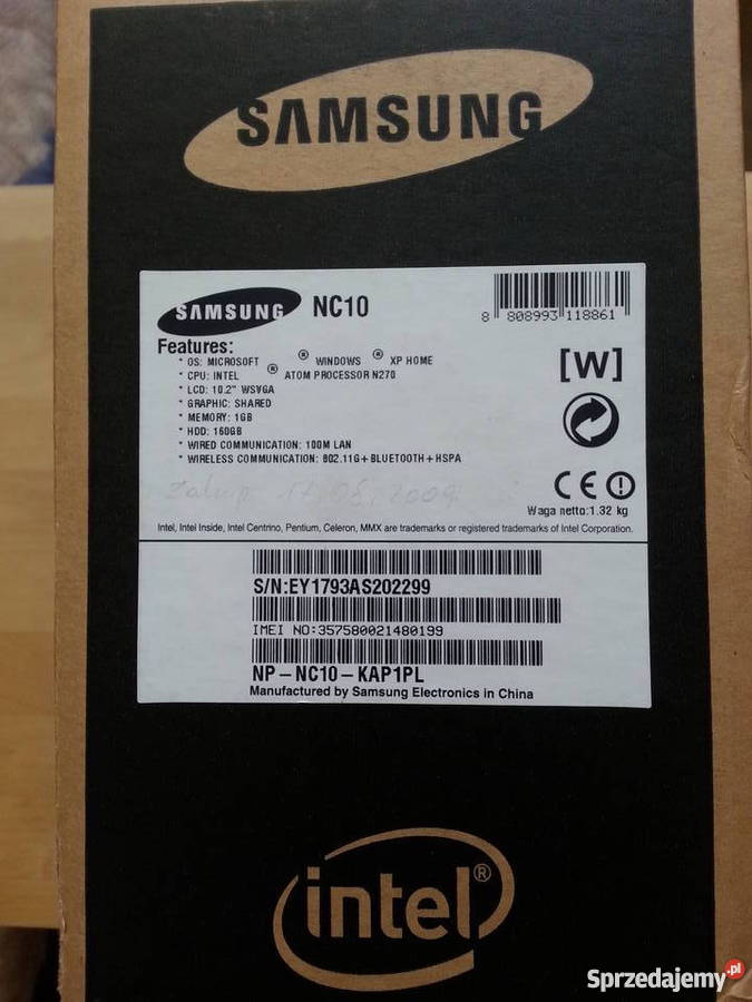 Netbook Samsung NC10 Łowicz sprzedam