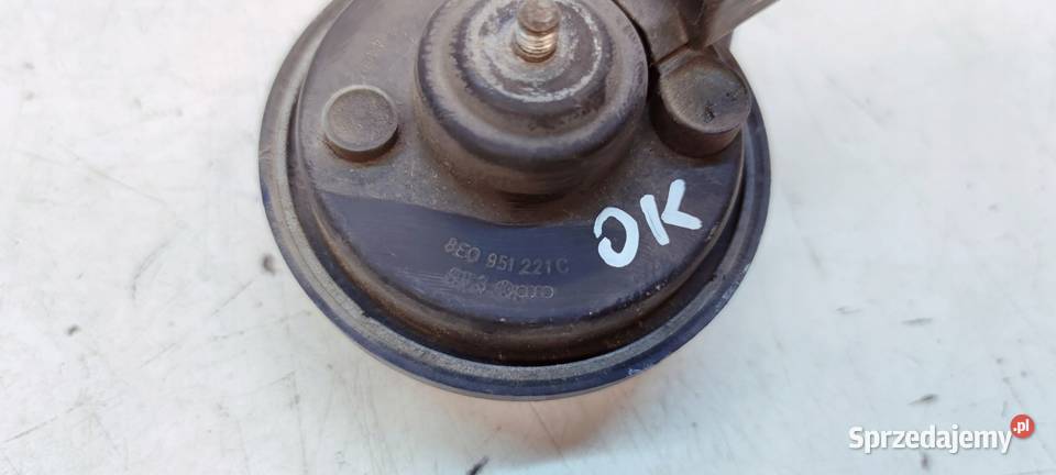 KLAKSON SYGNAŁ LOW AUDI A4 B7 8E0951221C osobowe Wyposażenie elektryczne Przystajń