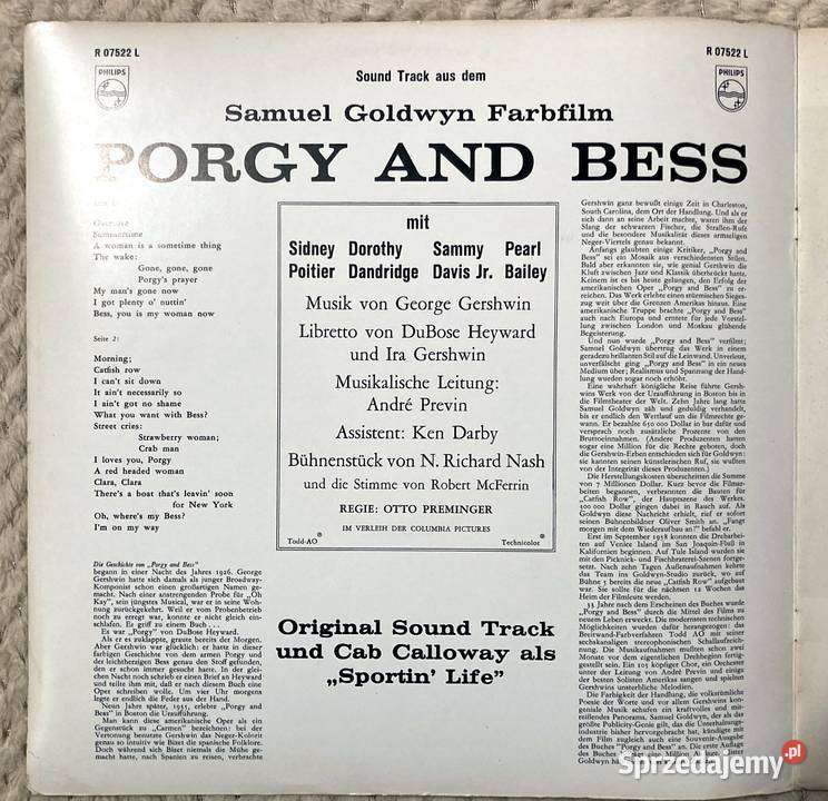 Porgy And Bess soundtrack Szczecin sprzedam