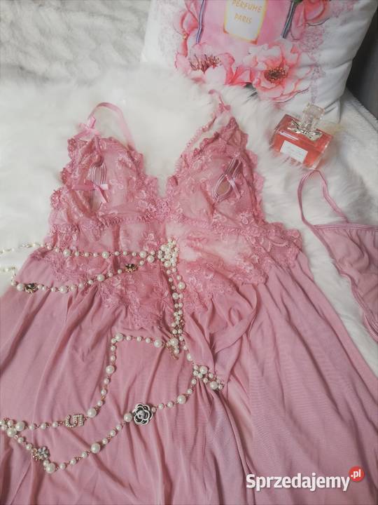 seksowna koszulka transparentna różowa mazowieckie Warszawa