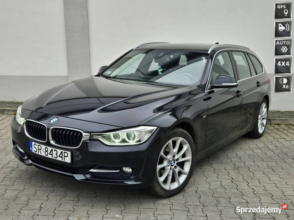 BMW 320 4x4 Pnorama Nawigacja Ksenon F30F31 2012 Rybnik