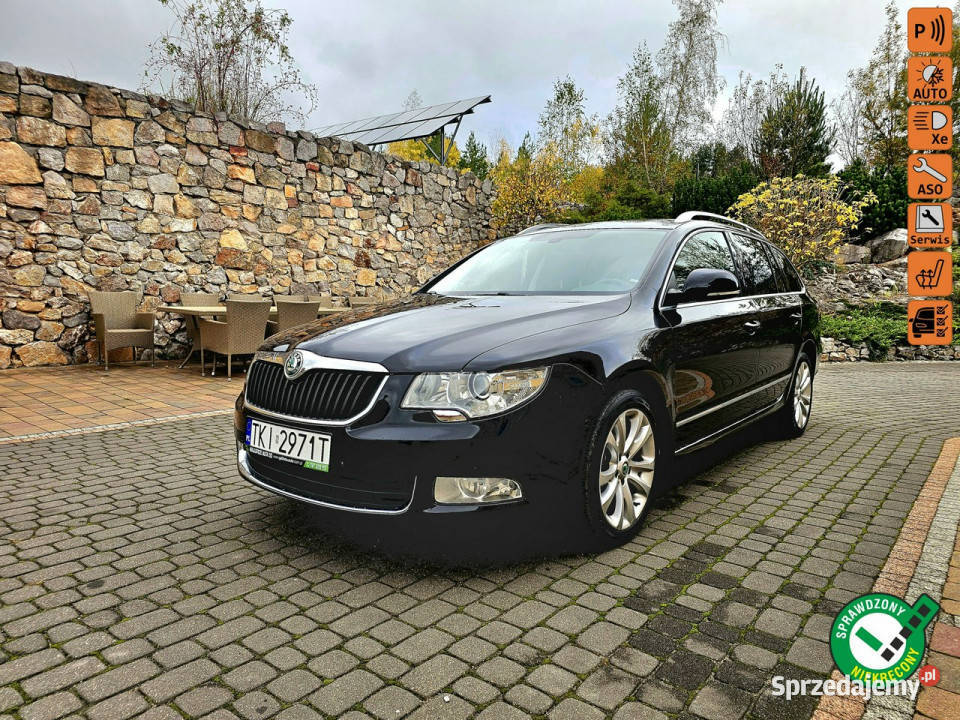 koda Superb 20 TDI 170 Serwis Bezwypadek Bogata ASR (kontrola trakcji) Zagnańsk