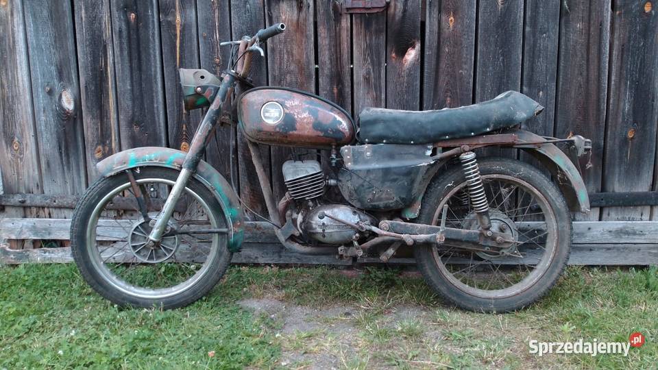 WSK 125 na chodzie do remontu