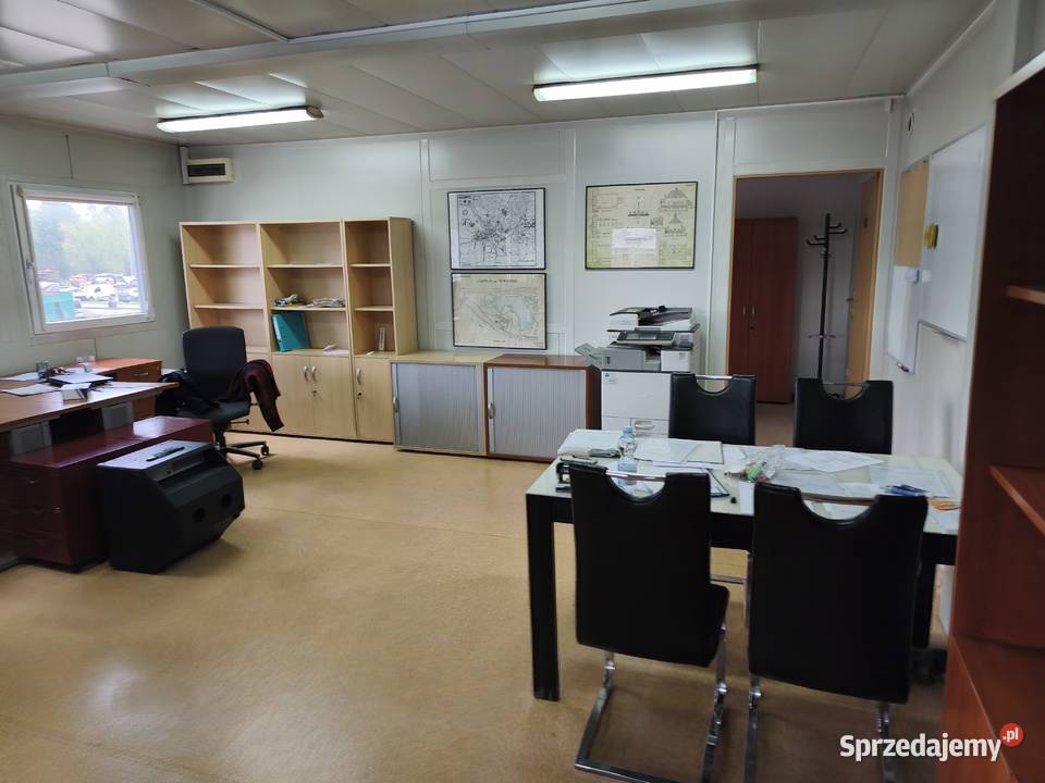 Sprzedam zaplecze kontenerowe biurowo socjalne Gliwice