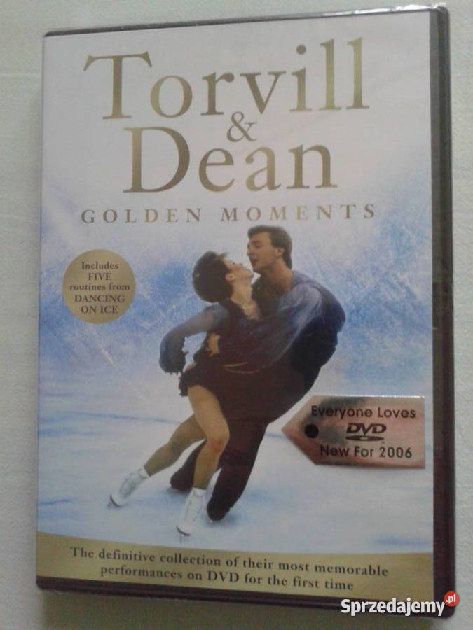 Torvill Dean GOLDEN MOMENTS 2006 dvd video kubek lubelskie Puławy