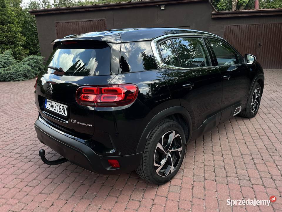 CITREN C5 AIRCROSS 2020 Hybryda Plug in przyciemniane szyby kujawsko-pomorskie Grudziądz
