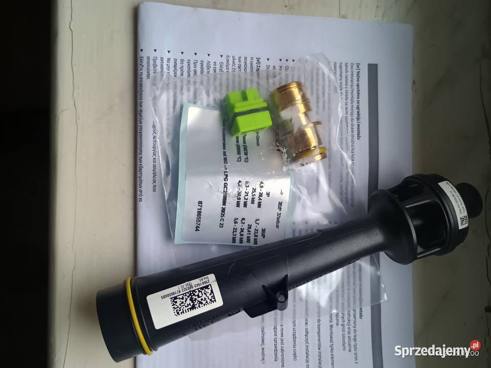 Zestaw do przestrojenia z gazu ziemnego na LPG