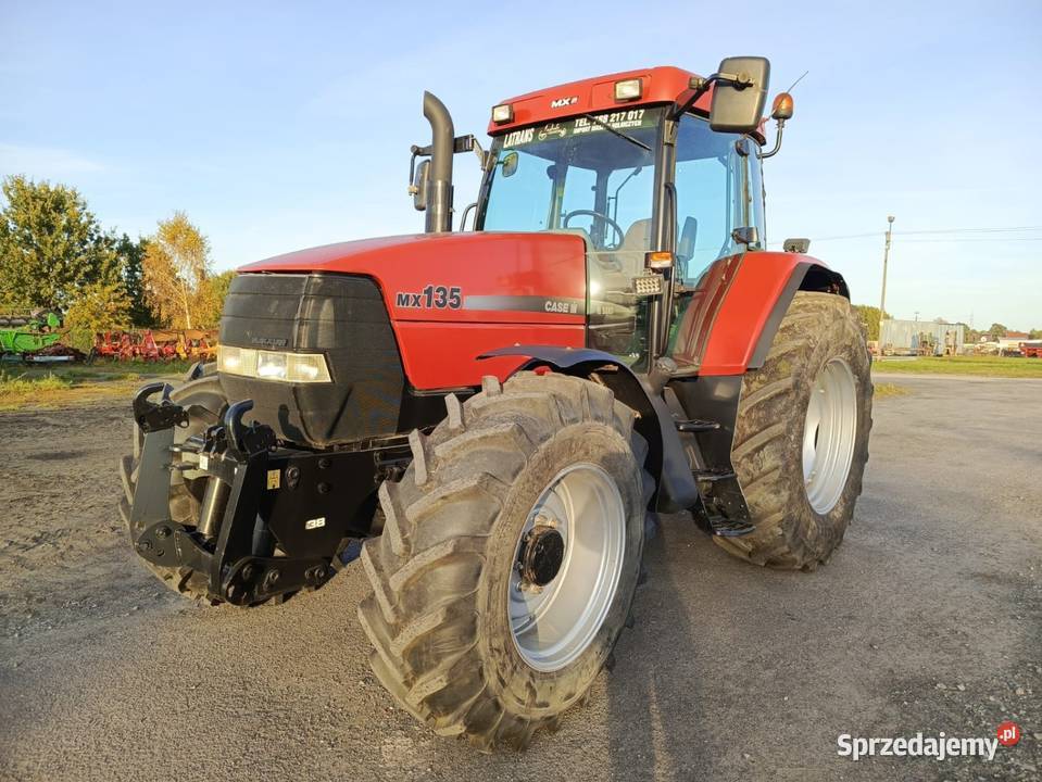 Ciągnik CASE Mx 135z Tuzem 4x4 Moc 135 Case Łobżenica