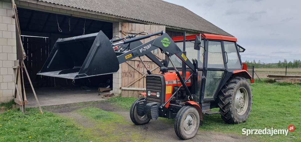 Ładowacz czołowy firmy Agrosped model V700 warmińsko-mazurskie Zabłocie