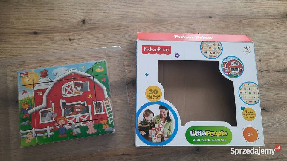 Klocki drewniane Fisher Little people Tarnów