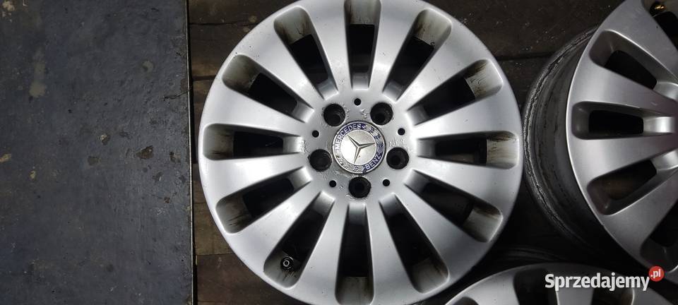 Alufelgi Mercedes 204 wielkopolskie Gniezno sprzedam