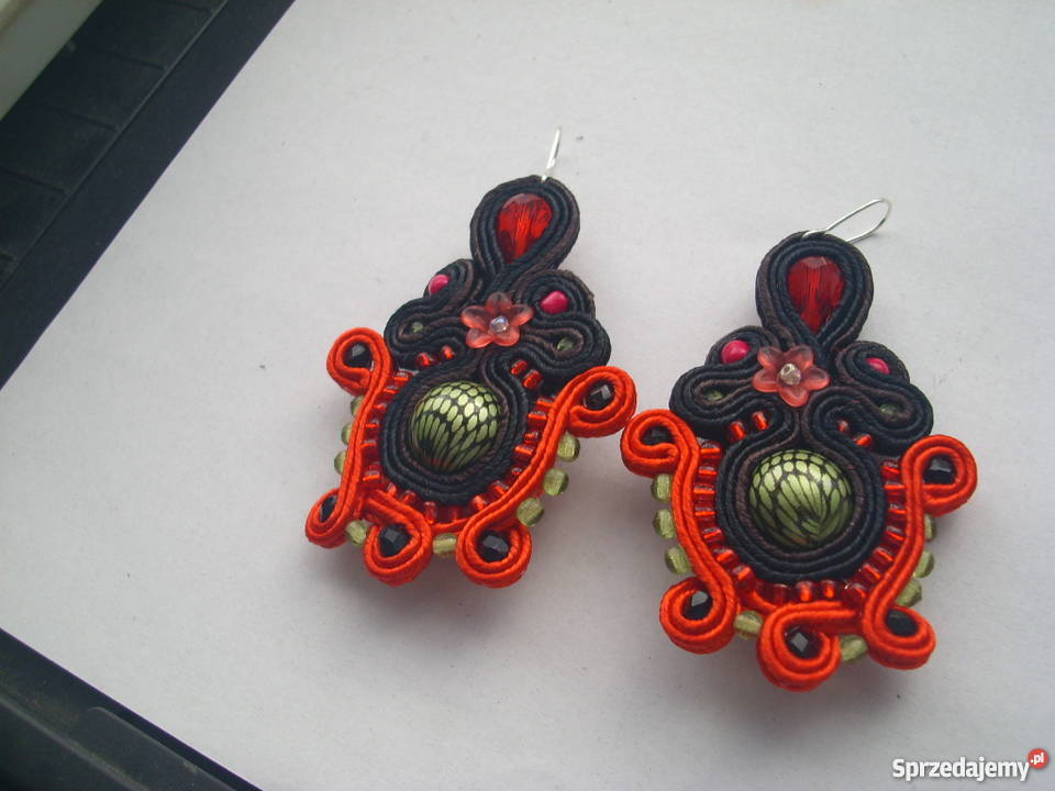 Kolczyki sutasz kwiatek Częstochowa