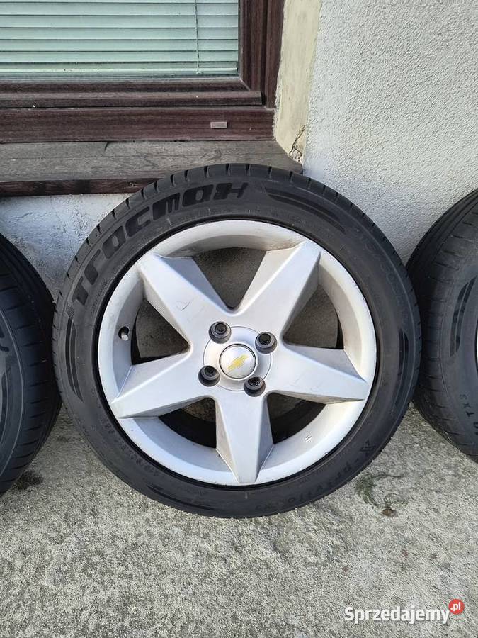 Komplet kół aluminiowych z letnimi oponami 215 Ostrów Wielkopolski