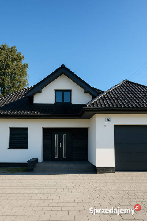 Nowoczesny dom z garażem wysoki standard Szczecin
