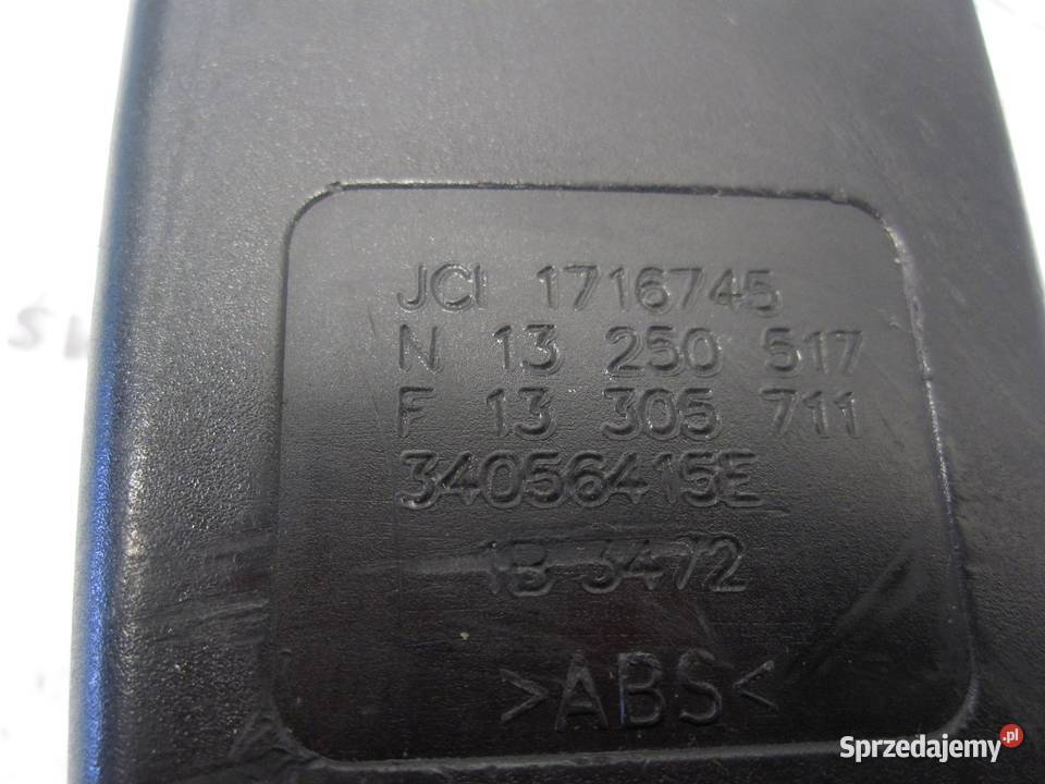 OPEL MERIVA B 13r zapinka napinacz pasa 13250517 osobowe świętokrzyskie Kielce