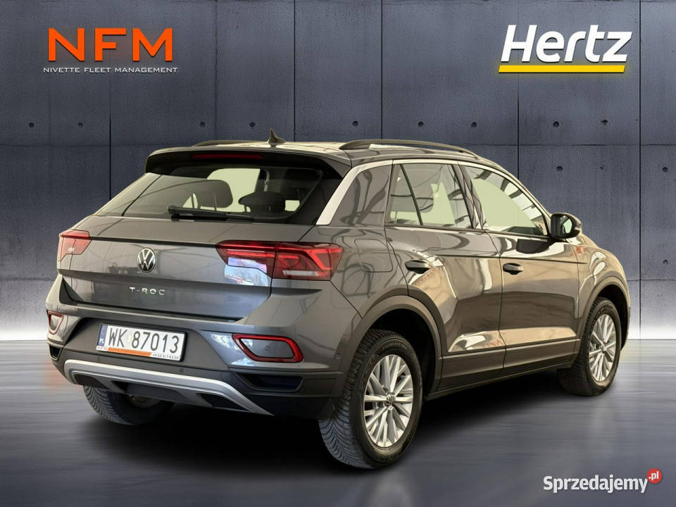 Volkswagen TRoc 15 eTSI EVO DSG 150 Life Salon czujnik parkowania Warszawa