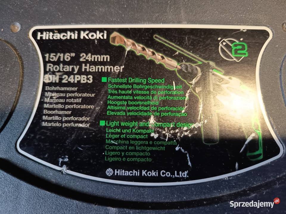 Wiertarka Hitachi dh24PB3 Białystok