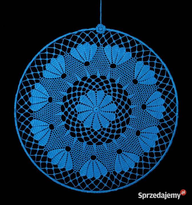 Zawieszka ozdoba na okno szydełkowa 45 Z218 Dom i Ogród opolskie Kluczbork sprzedam