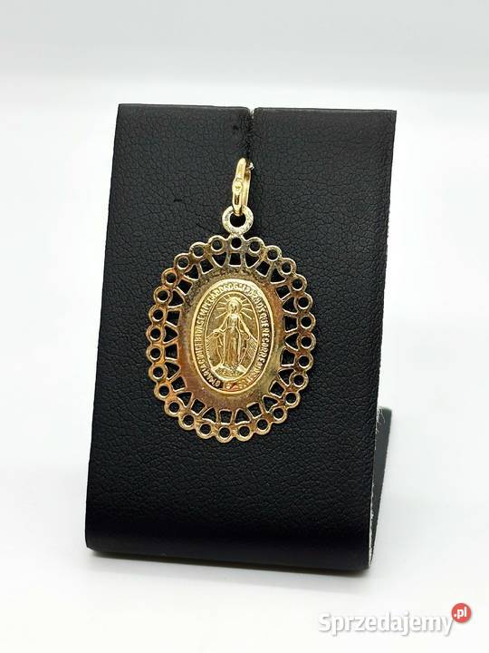 Nowa Złota zawieszka pr 585 149g Matka Boska złoto Wisiorki