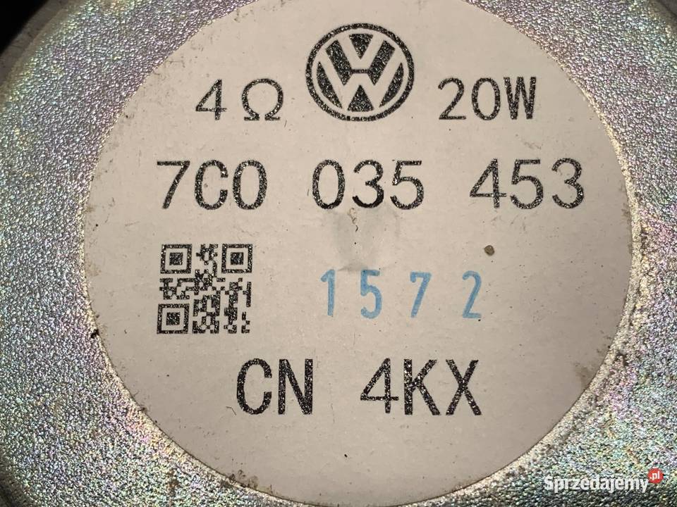 GŁOŚNIKI KOMPLET VW CRAFTER II 7C0035453 osobowe