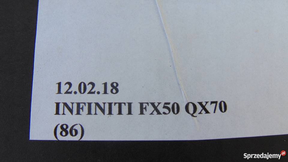 POMPA ABS STEROWNIK INFINITI FX50 QX70 osobowe wielkopolskie Nowy Tomyśl