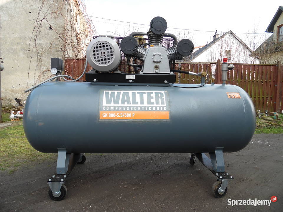 Sprężarka WALTER 500L 2020R Skarżysko Kościelne
