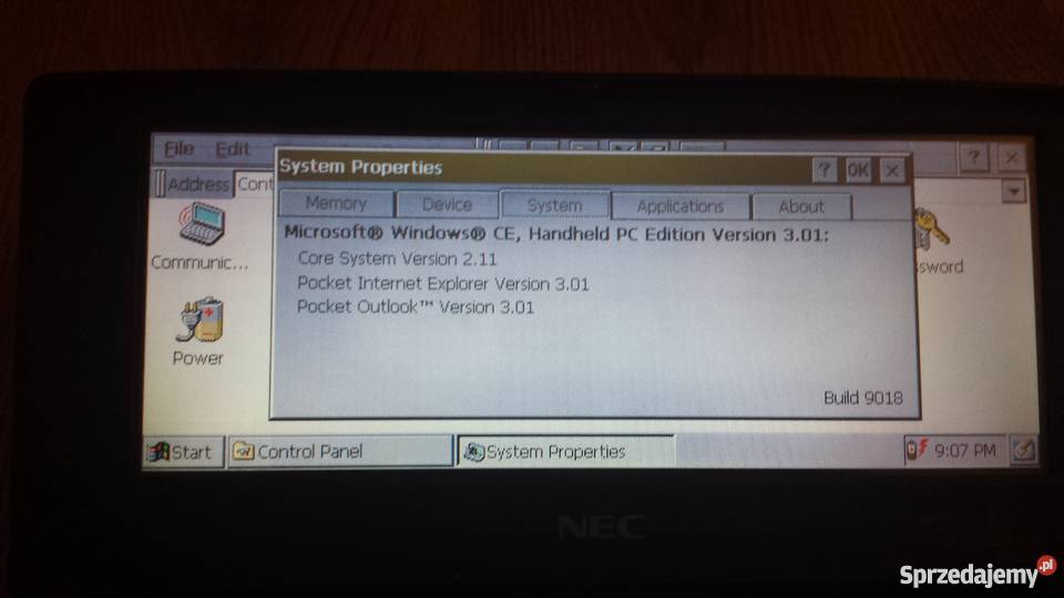 NETBOOK NEC MobilePro 780 Mały Netbook Komputery Pozostałe Kraków