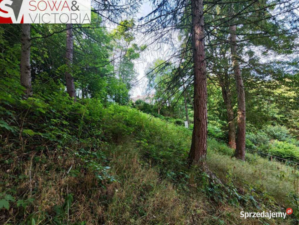 Ciekawa działka budowlana w górach w m Jelenia Góra