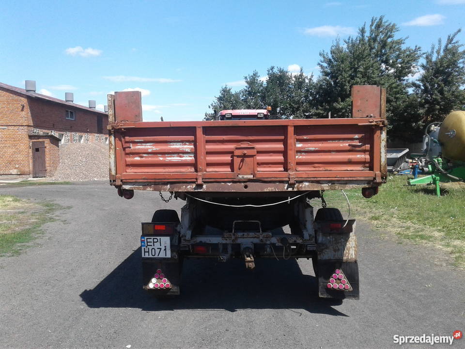 Przyczepa Auosan D 55 wywrot na 3 strony Maszyny rolnicze Gościmowice Pierwsze sprzedam