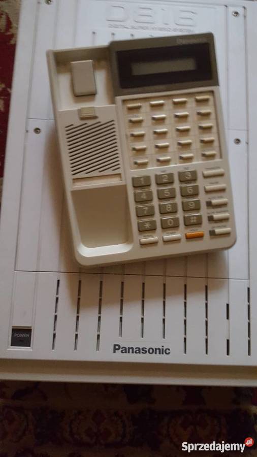 Centrala telefoniczna Panasonic D816 z telefonem Katowice