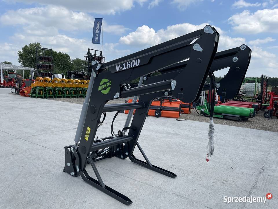 ŁADOWACZ CZOŁOWY AGROSPED V 1500 URSUS ZETOR MTZ nieuszkodzony śląskie Tarnowskie Góry sprzedam
