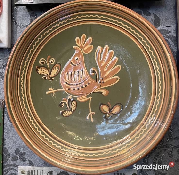 Ceramiczna patera Kamionka Łysa Góra z motywem małopolskie Kraków