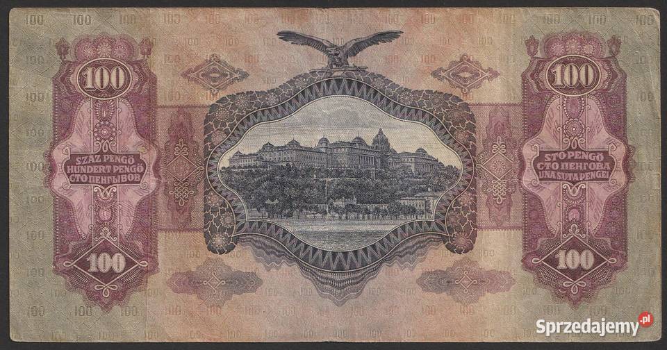 Węgry 100 pengo 1930 E295 sprzedam