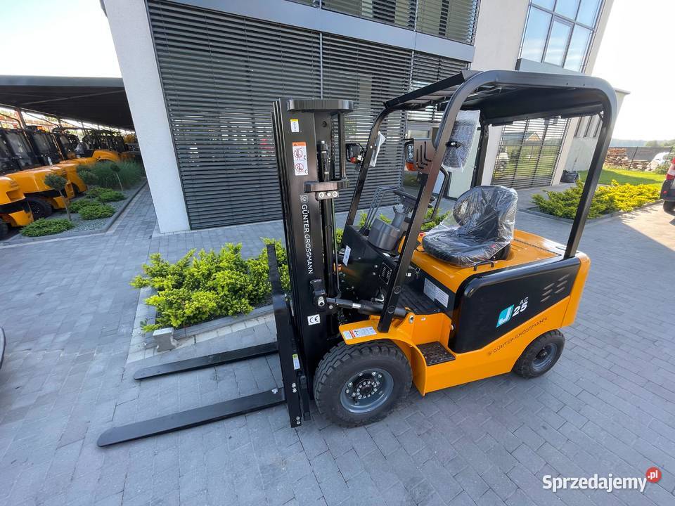 25T 45m Wózek widłowy elektryczny Gunter wielkopolskie