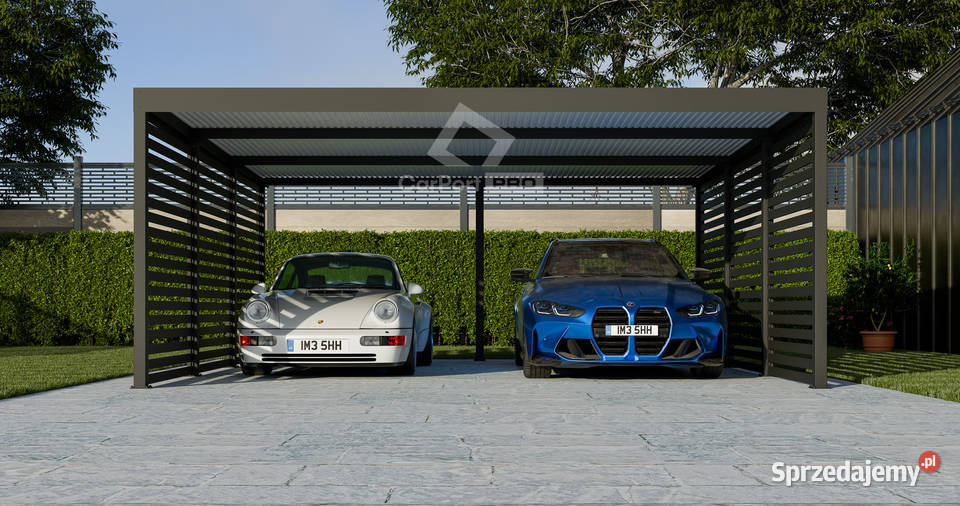 CarPort PREMIUM wiata samochodowa 6x57 antracyt podkarpackie sprzedam